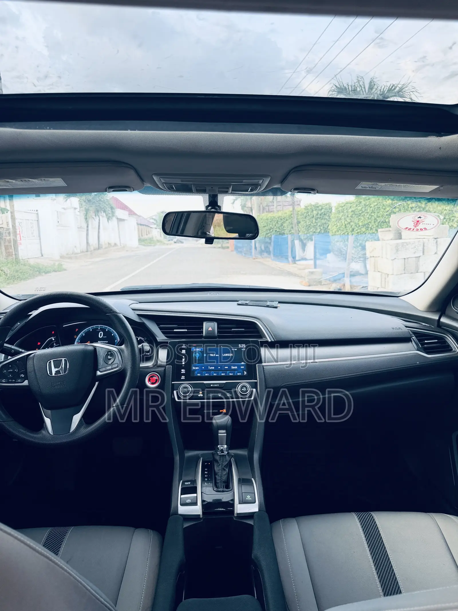 Honda Civic EX-L 4dr Sedan (1.5L 4cyl) 2017 Gray