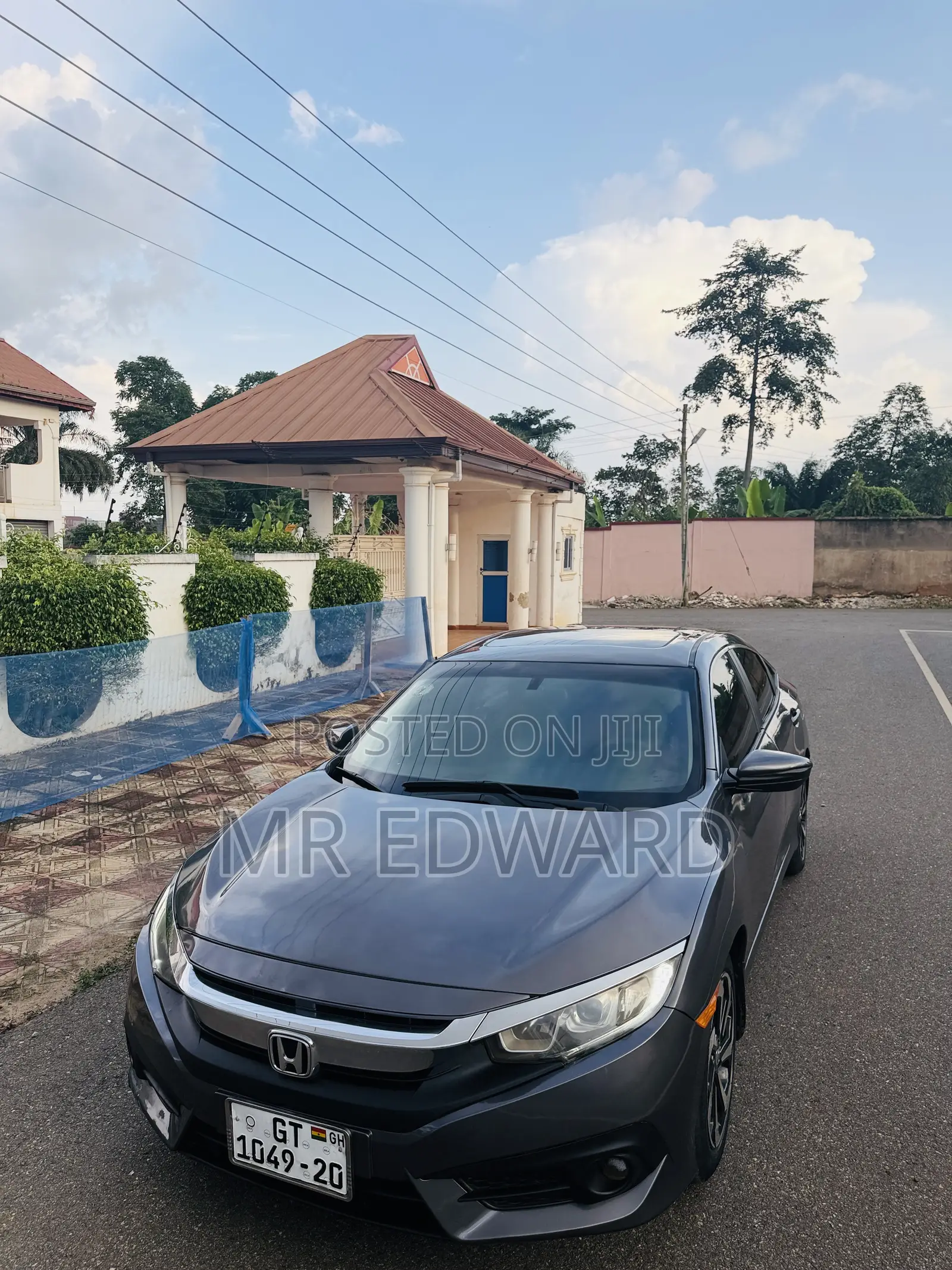 Honda Civic EX-L 4dr Sedan (1.5L 4cyl) 2017 Gray