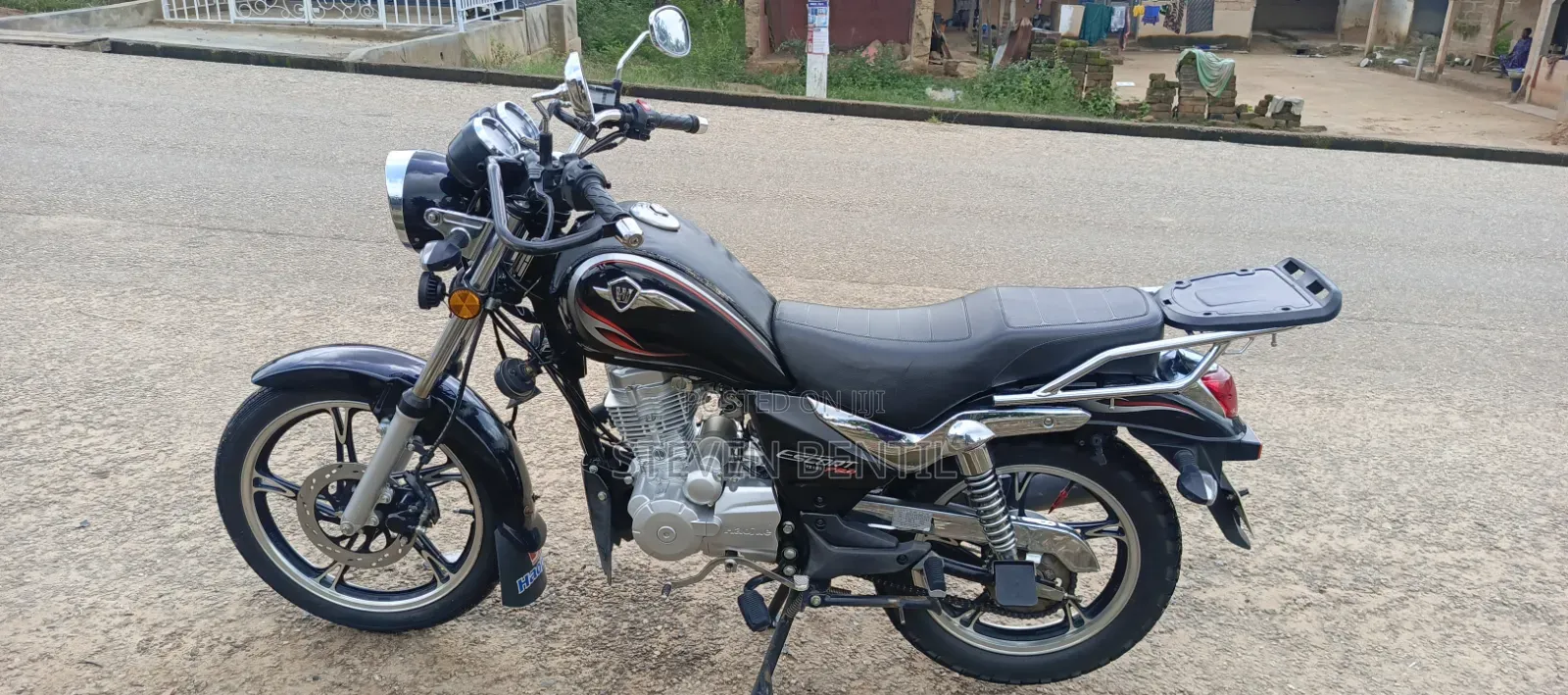 New Haojue TZ125 2025 Red