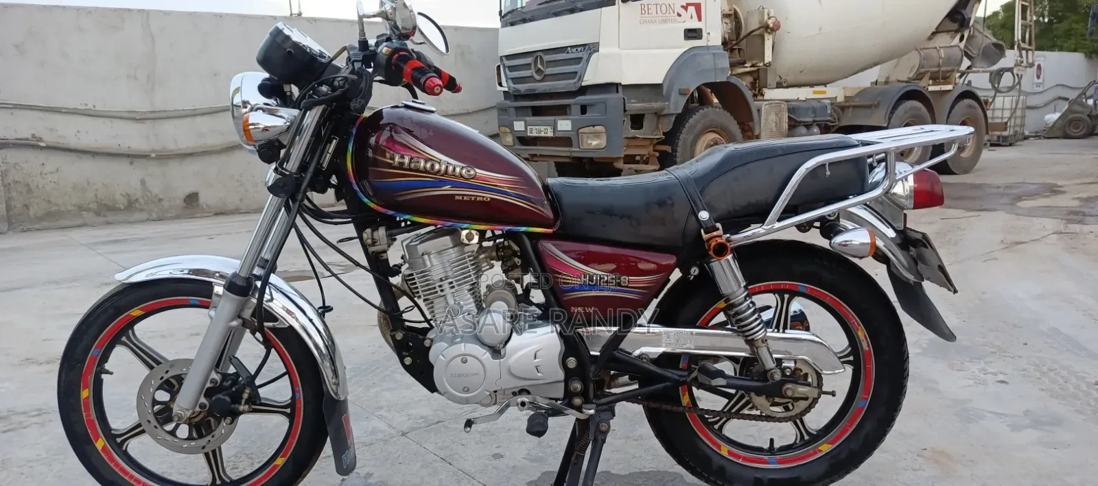 Haojue HJ125-8K 2026 Red