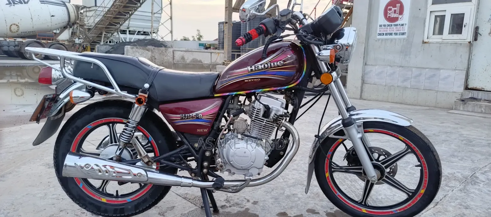Haojue HJ125-8K 2026 Red