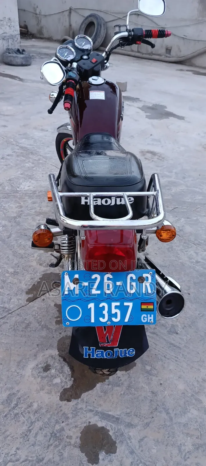 Haojue HJ125-8K 2026 Red