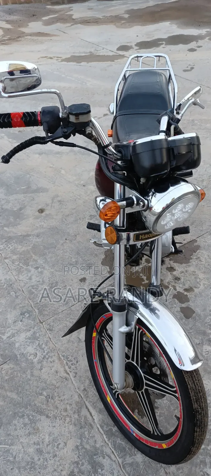 Haojue HJ125-8K 2026 Red