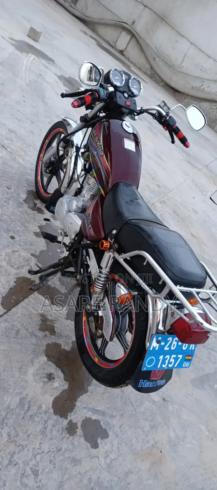 Haojue HJ125-8K 2026 Red