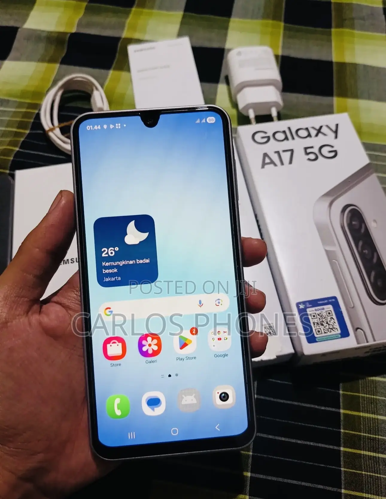 New Samsung Galaxy A17 256 GB Gray