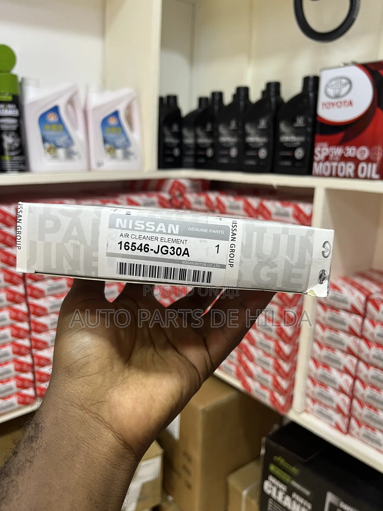 Nissan Genuine Air Filter – Part No. 16546-Jg30a