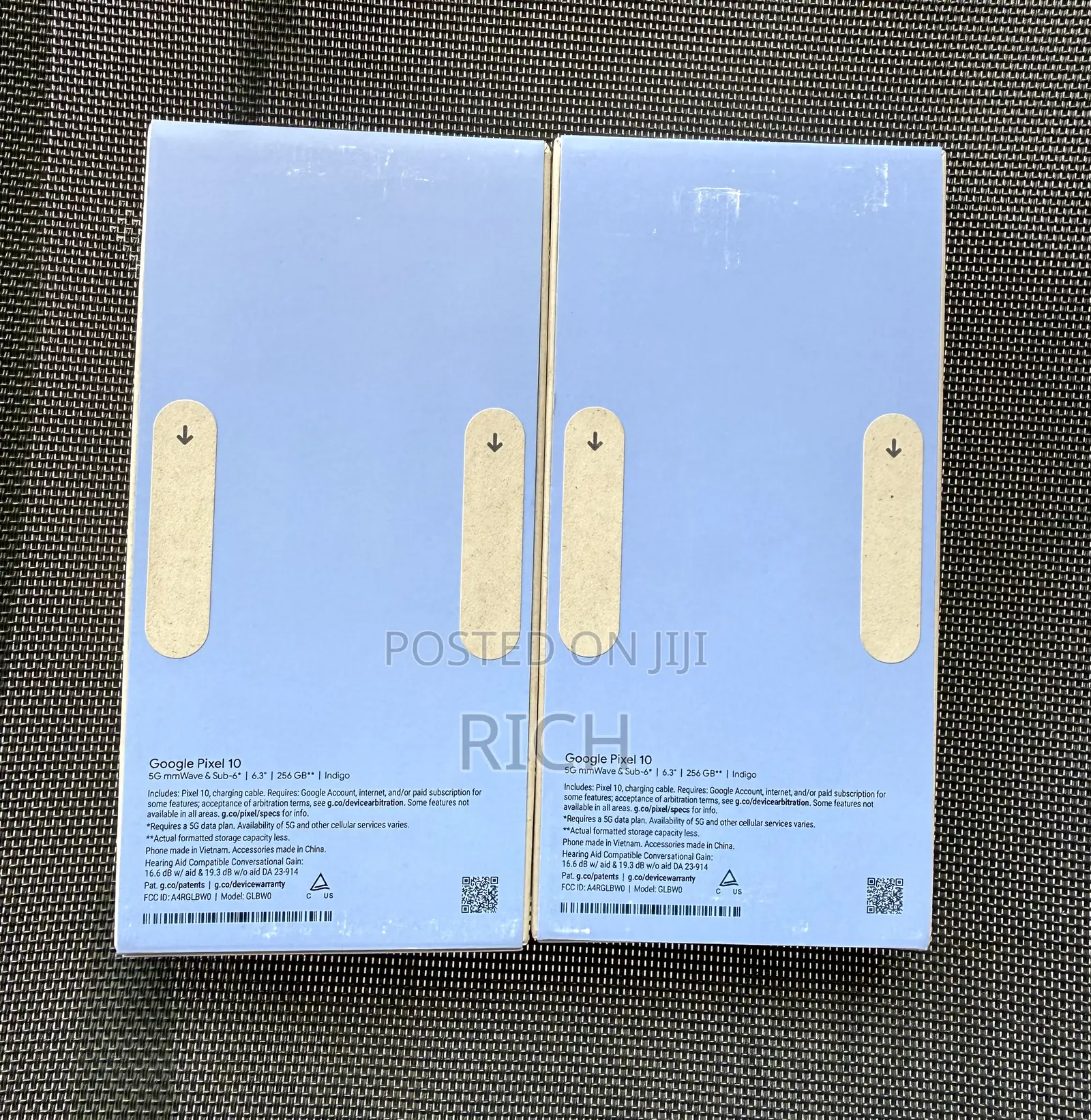 New Google Pixel 10 256 GB Blue