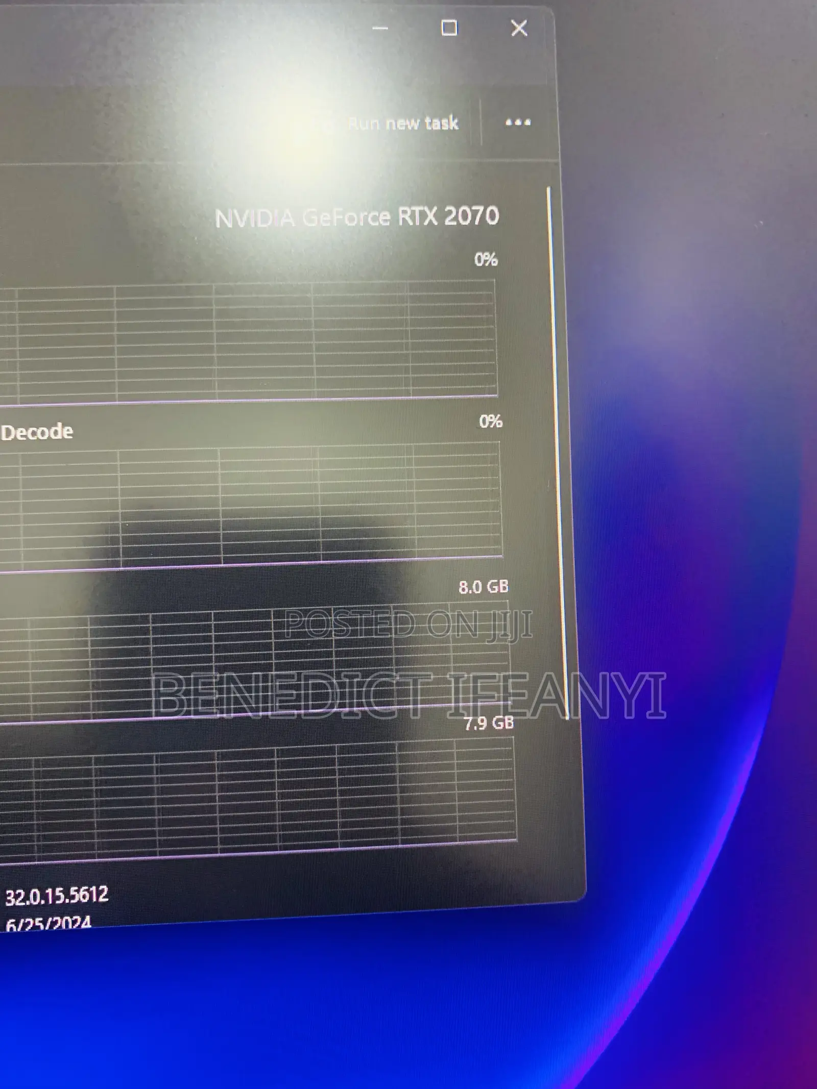 Laptop Dell G7 15 7590 16GB Intel Core i7 SSD 512GB
