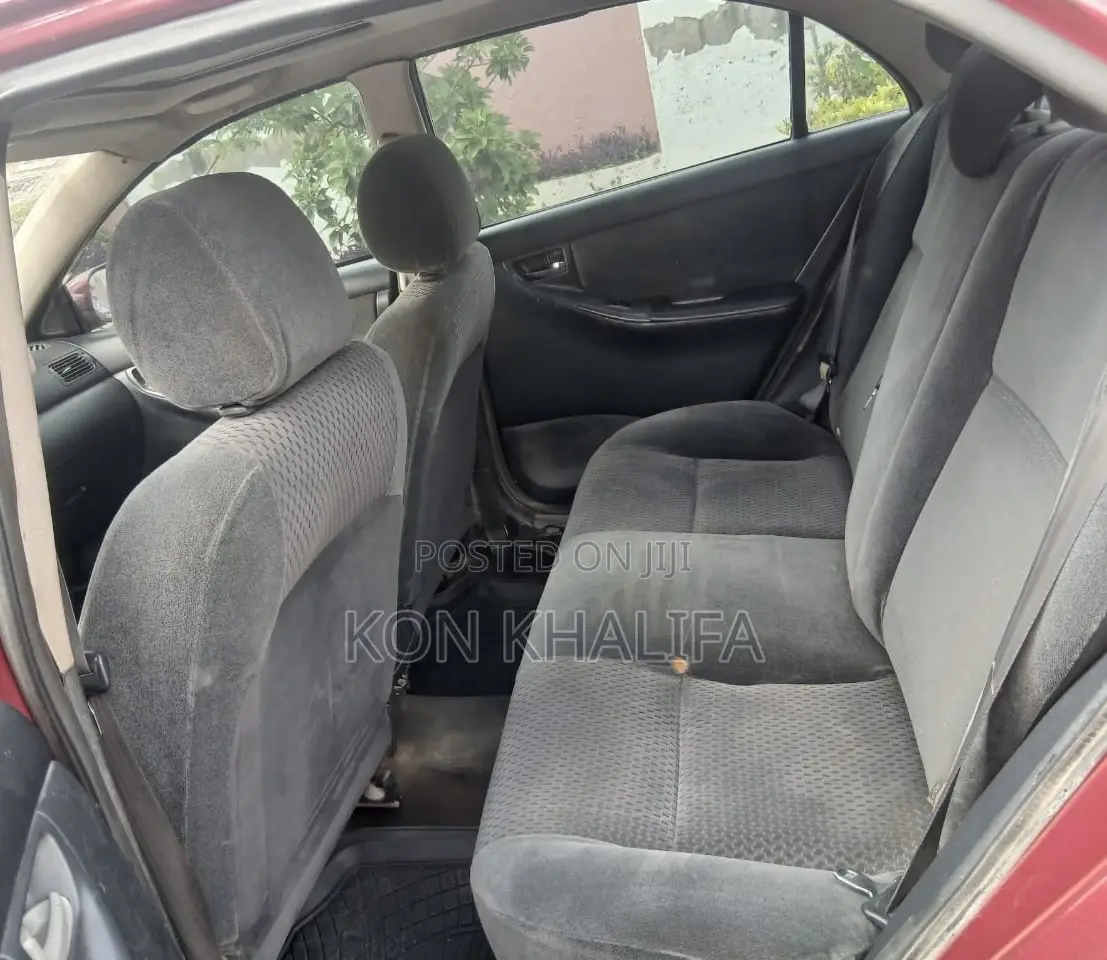 Toyota Corolla S 2007 Red