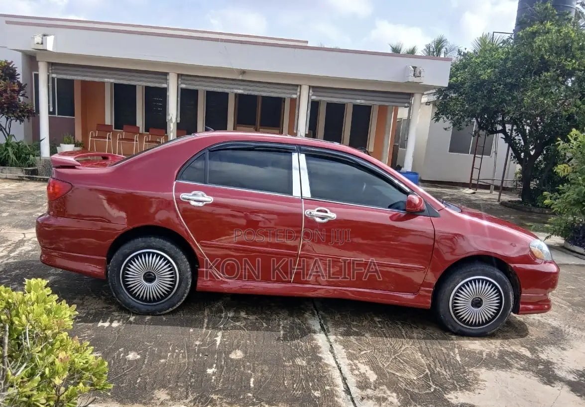 Toyota Corolla S 2007 Red