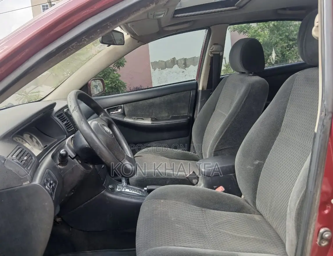 Toyota Corolla S 2007 Red