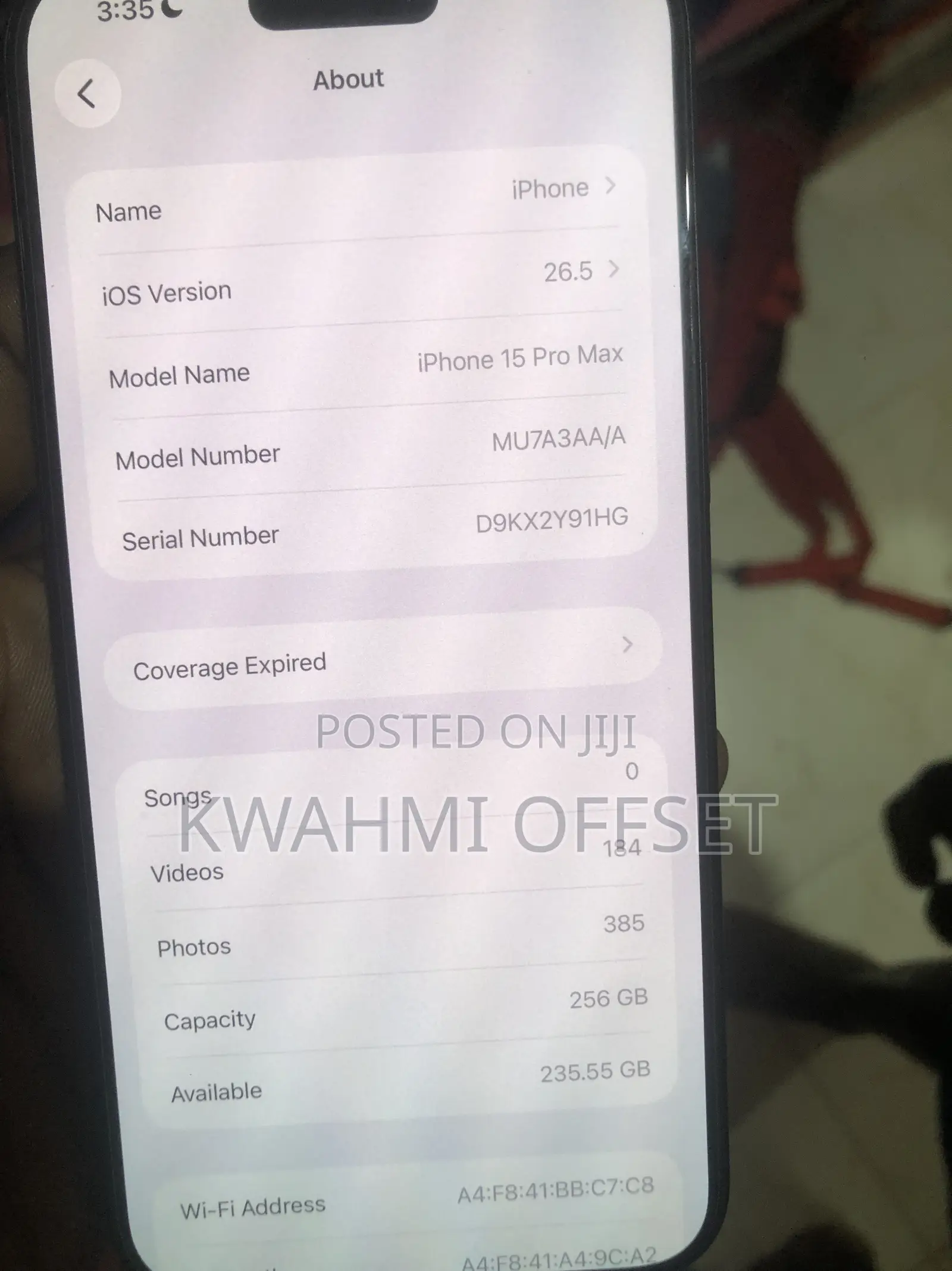 Apple iPhone 15 Pro Max 256 GB Blue