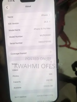 Apple iPhone 15 Pro Max 256 GB Blue