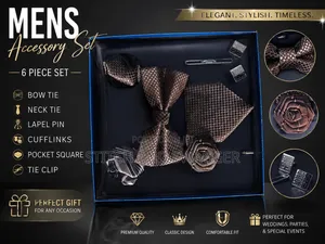 Premium 6-Pieces Tie Set