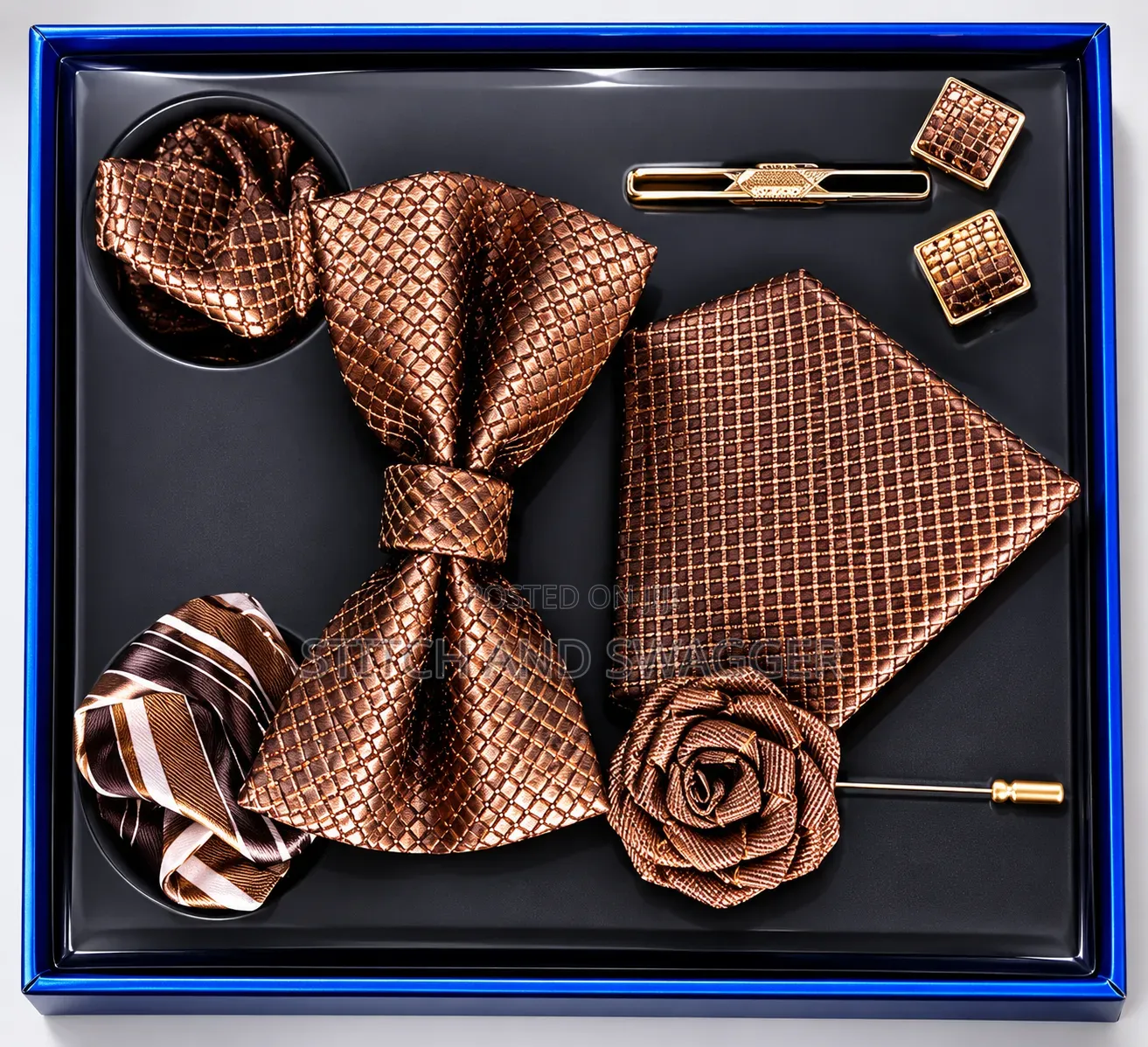 Premium 6-Pieces Tie Set