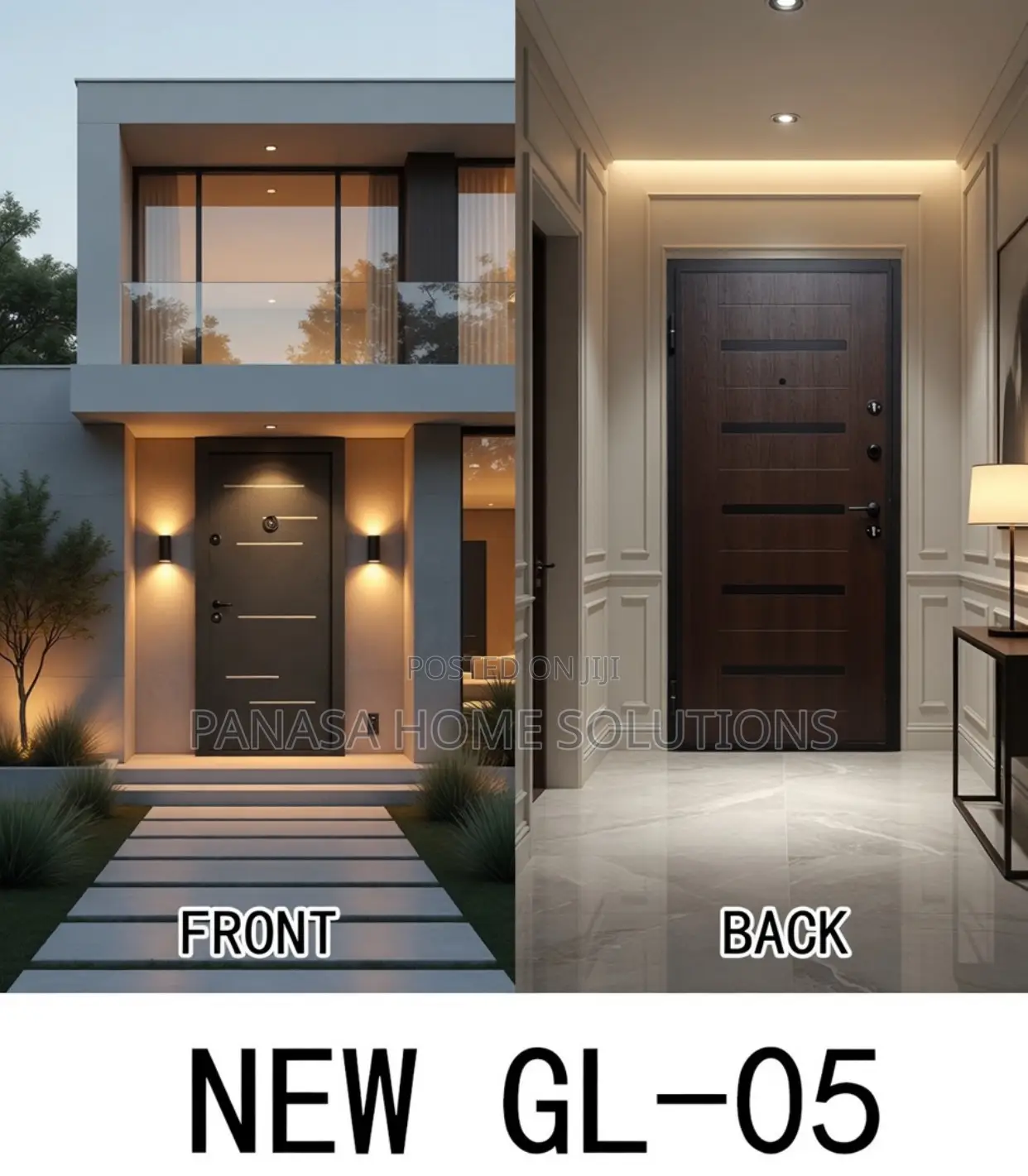 Europe Style 90mm Security Door