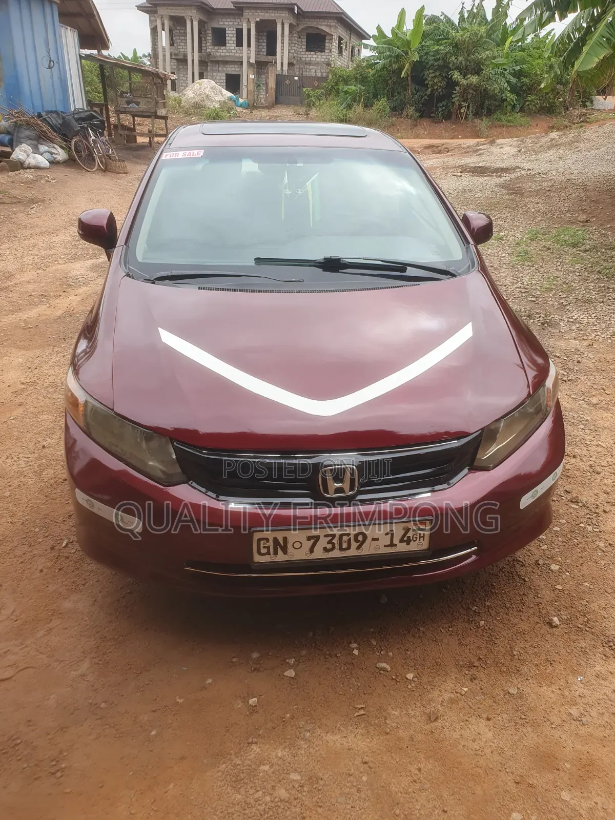 Honda Civic 2013 Brown