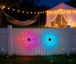Solar Mandela Projection Light
