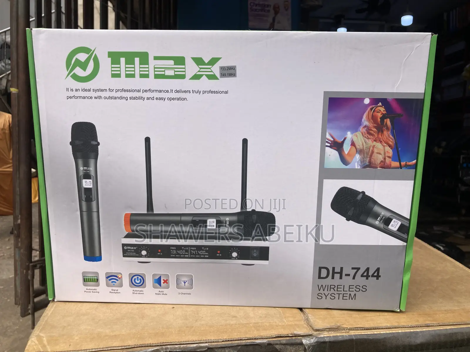 Max Dh744 Microphone