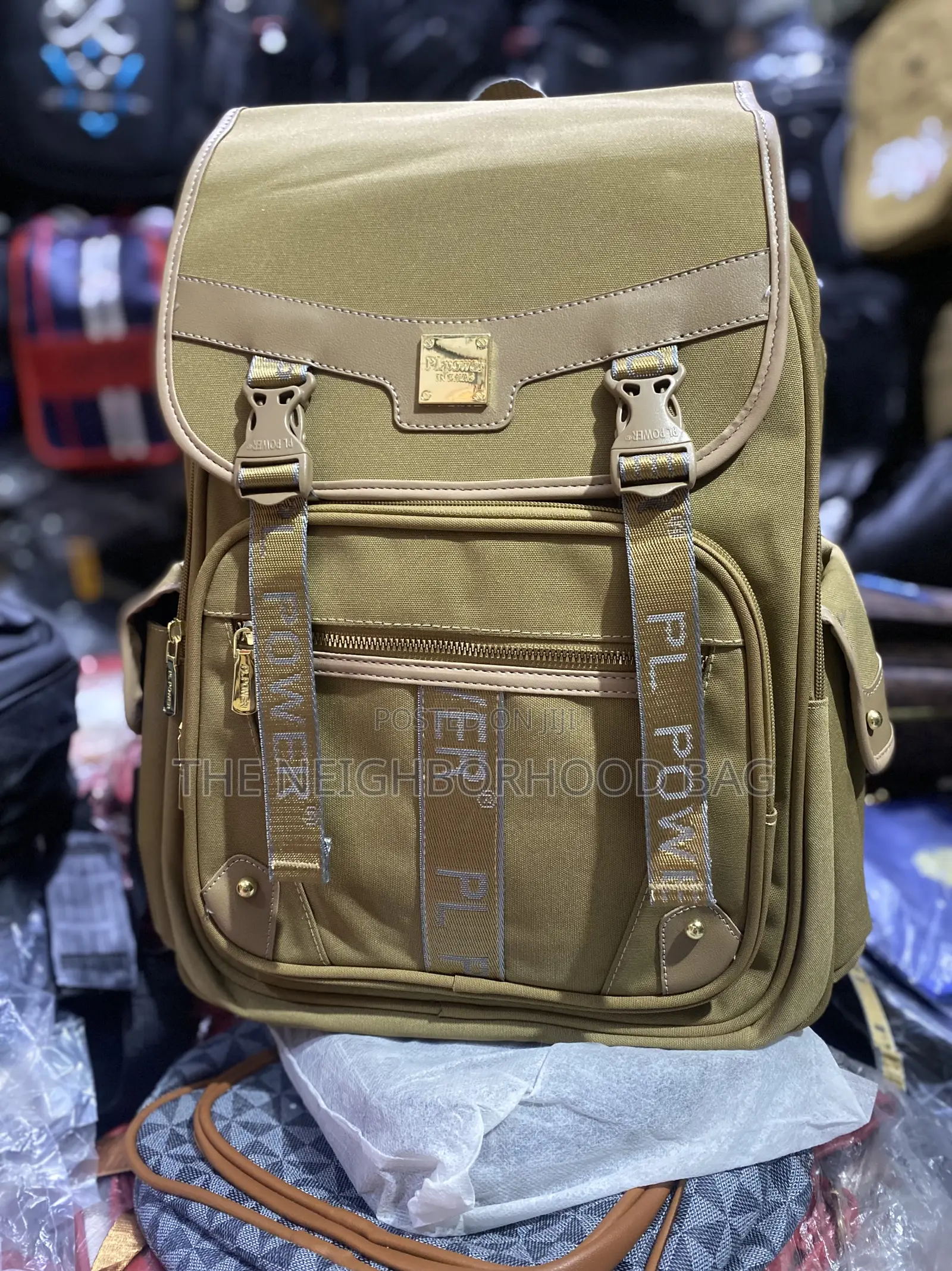 16” Pl Power Vintage Canvas Backpack