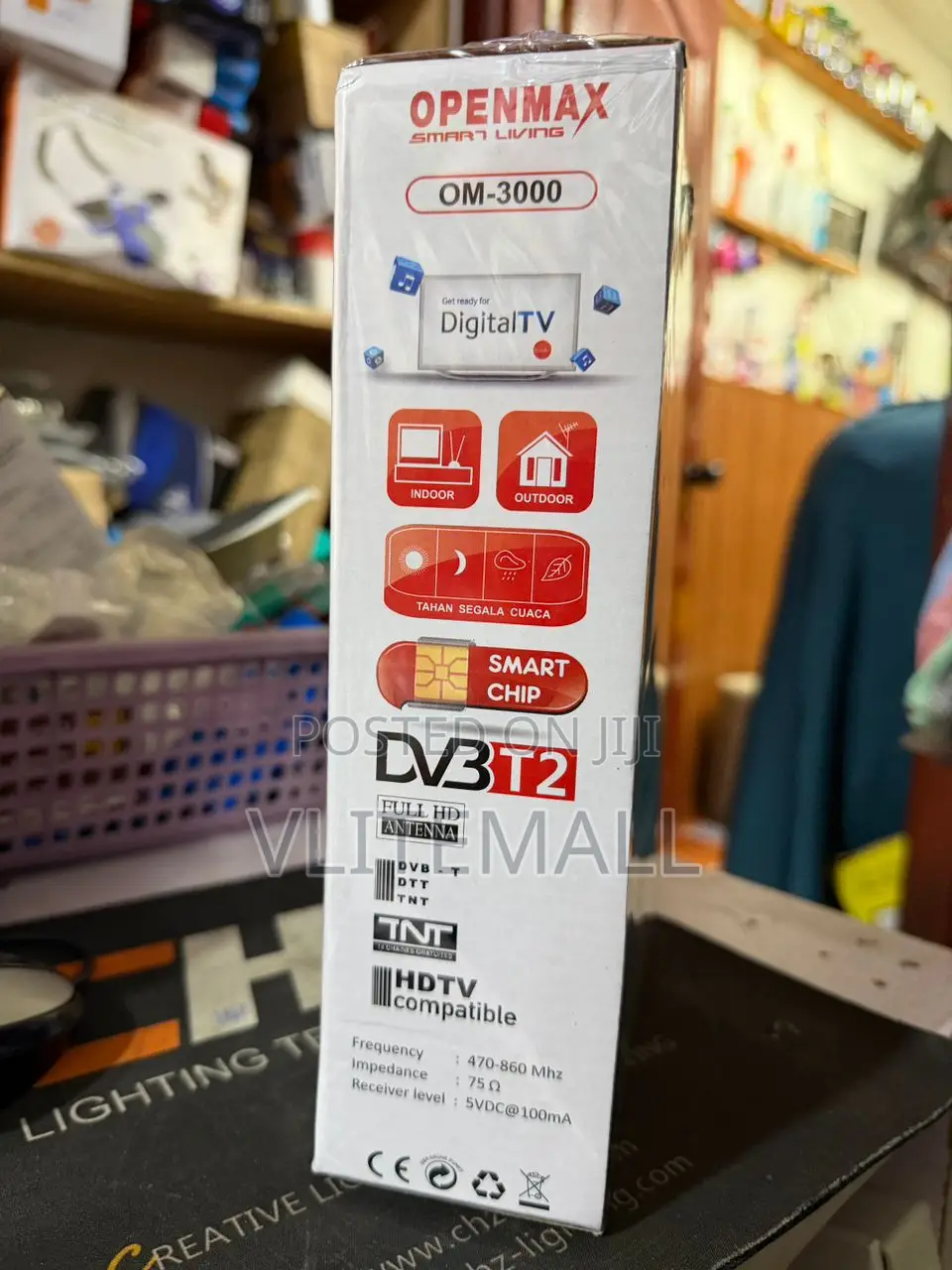 Openmax "Smart Living" DVB-T2 Tv Antenna .
