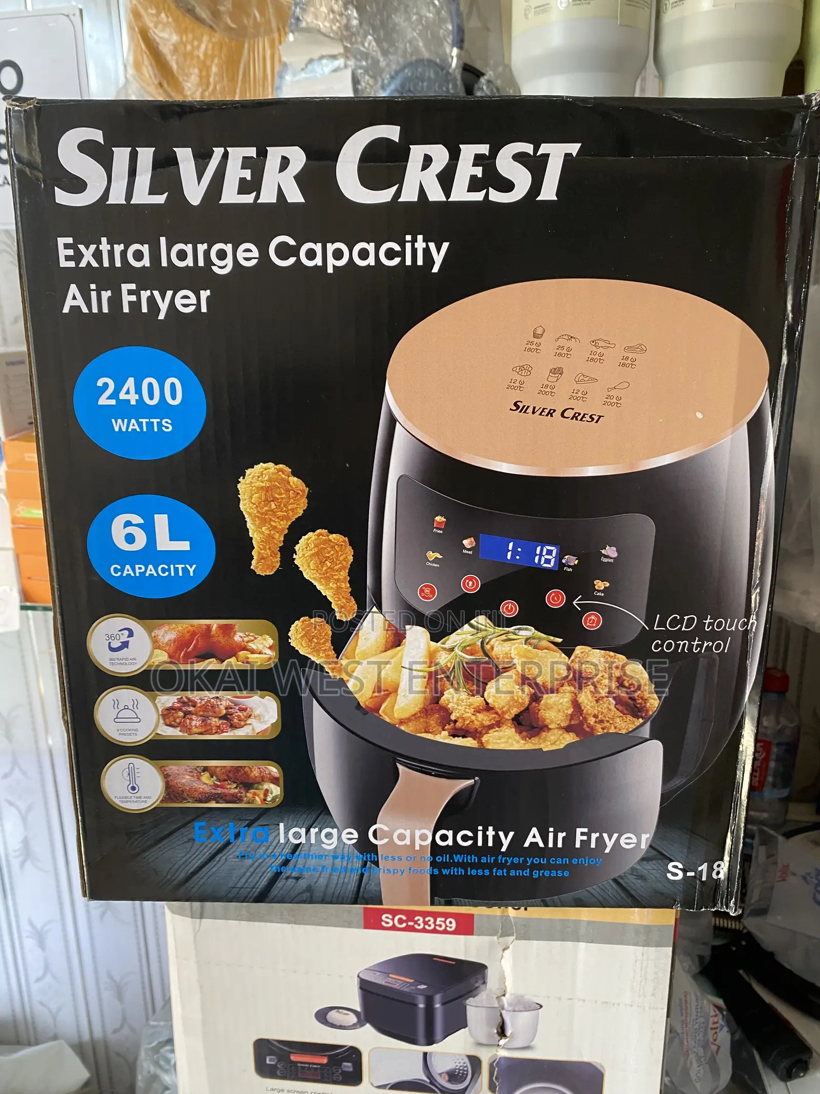 Silver Crest 6l Air Fryer