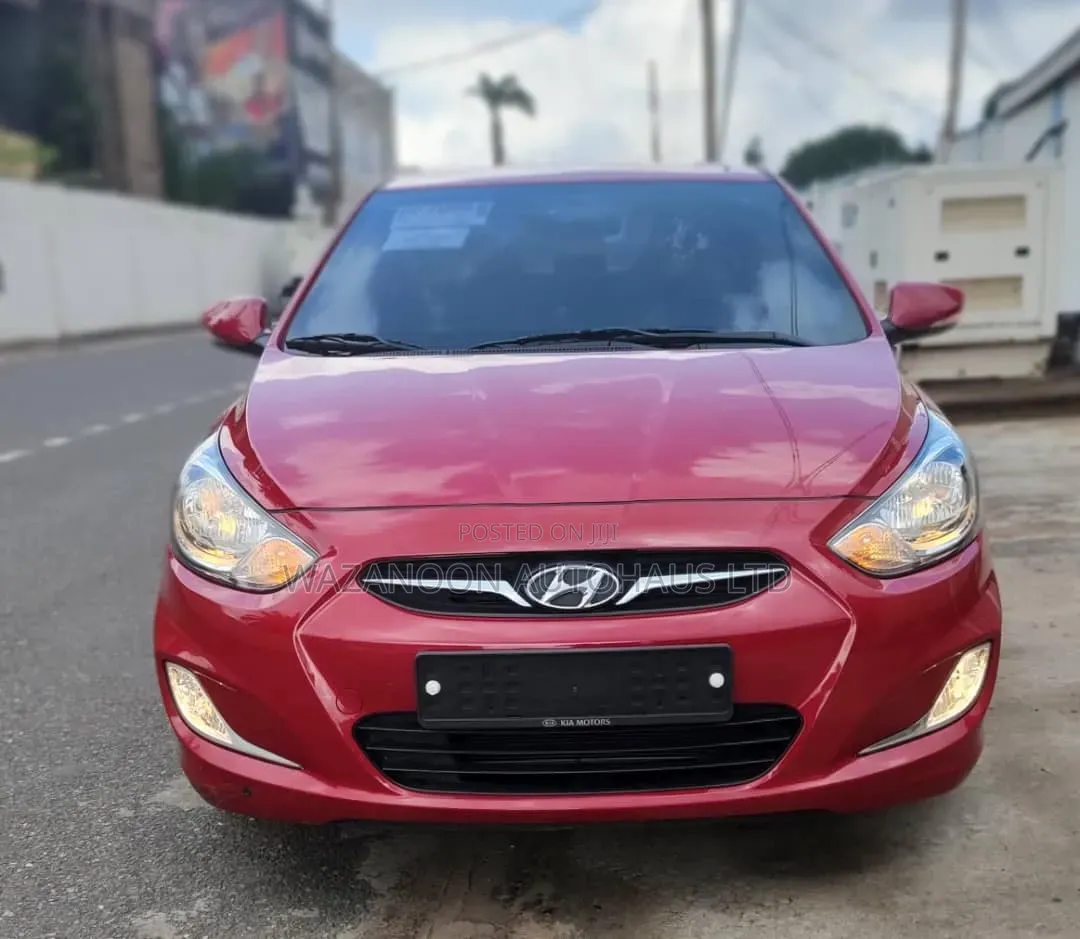 Hyundai Accent 2014 Red