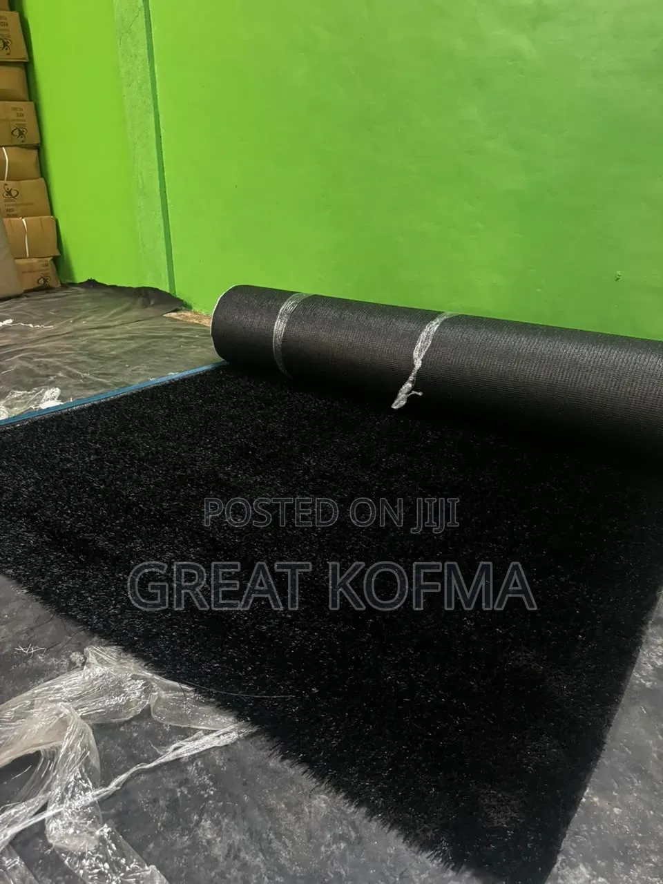 Black Grass Carpet