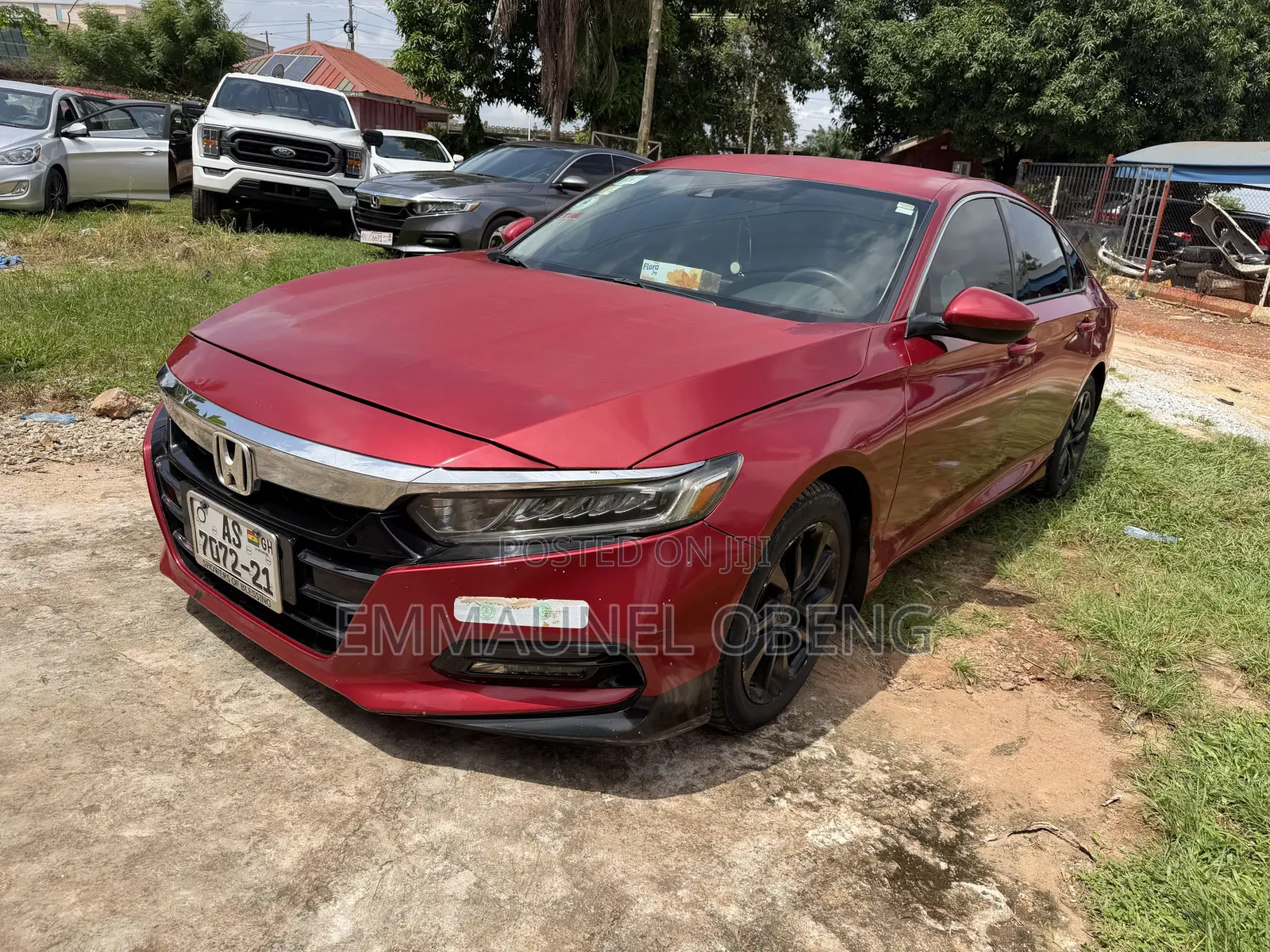 Honda Accord Sport (1.5L 4cyl Turbo CVT) 2019 Red