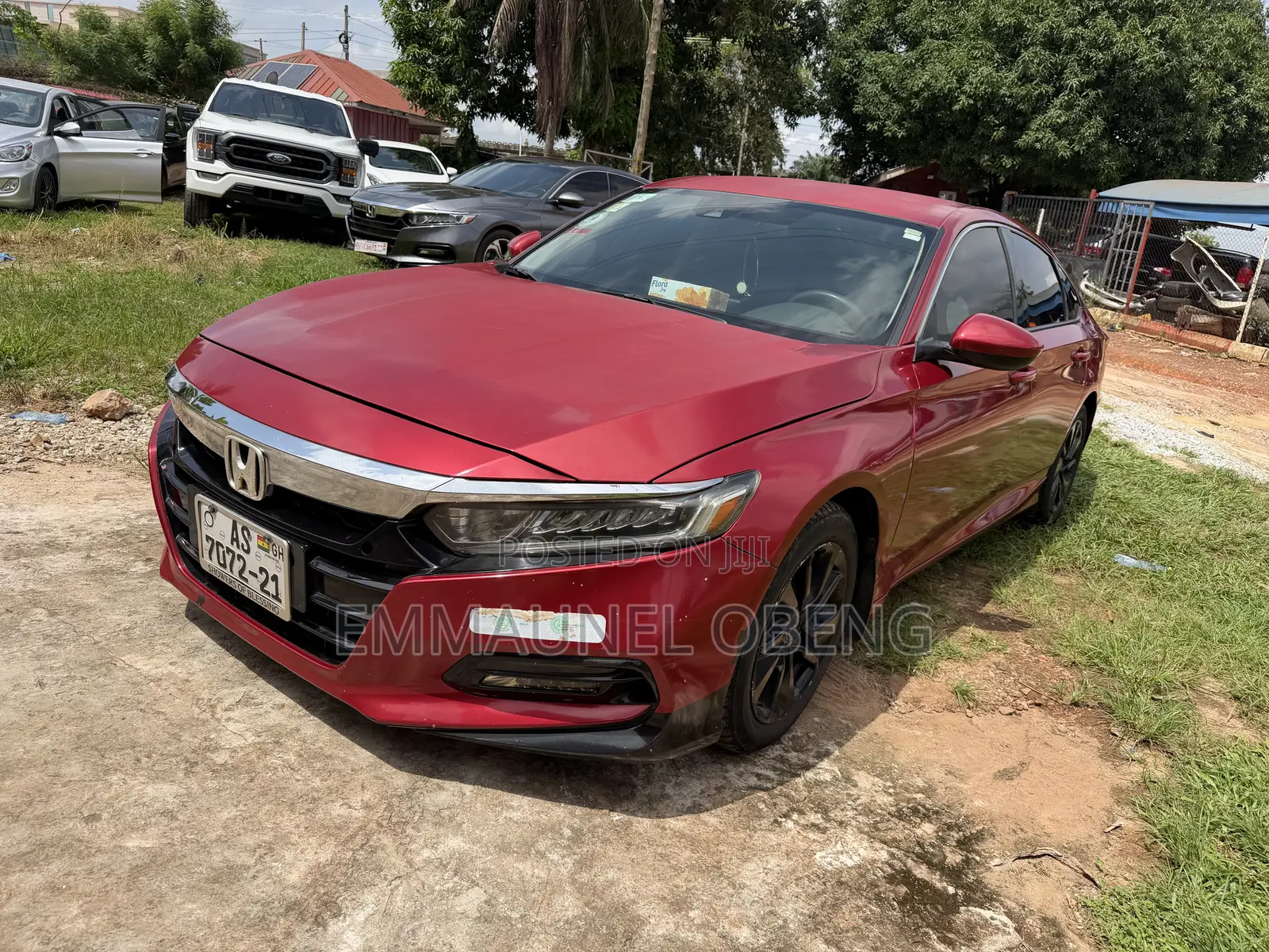 Honda Accord Sport (1.5L 4cyl Turbo CVT) 2019 Red