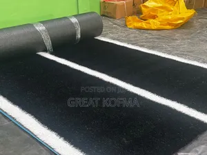 Grass Carpet Black and White