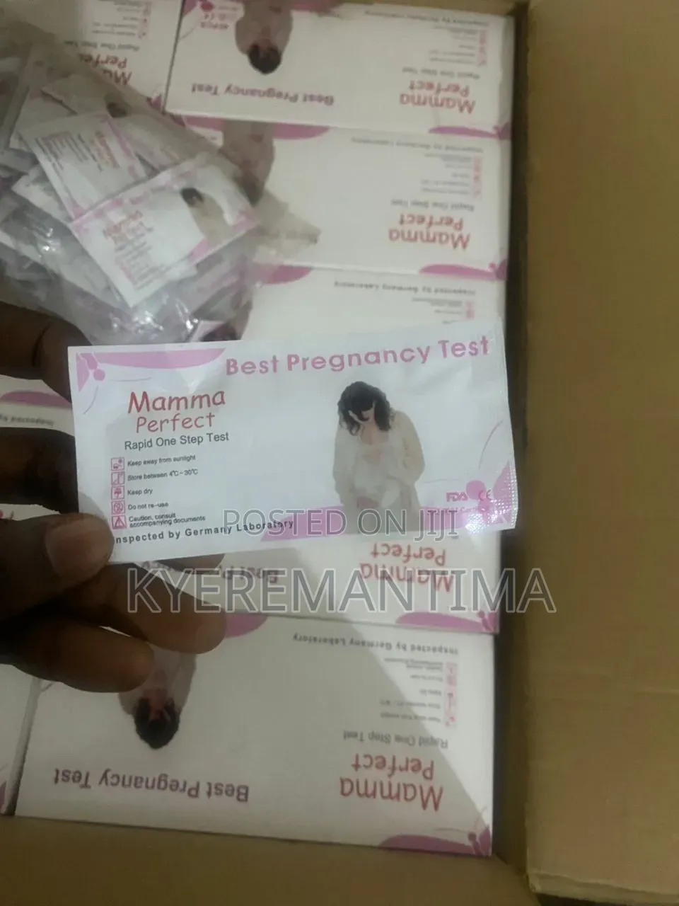 Pregnancy Test 90 Cedis a Box(40 a Box)