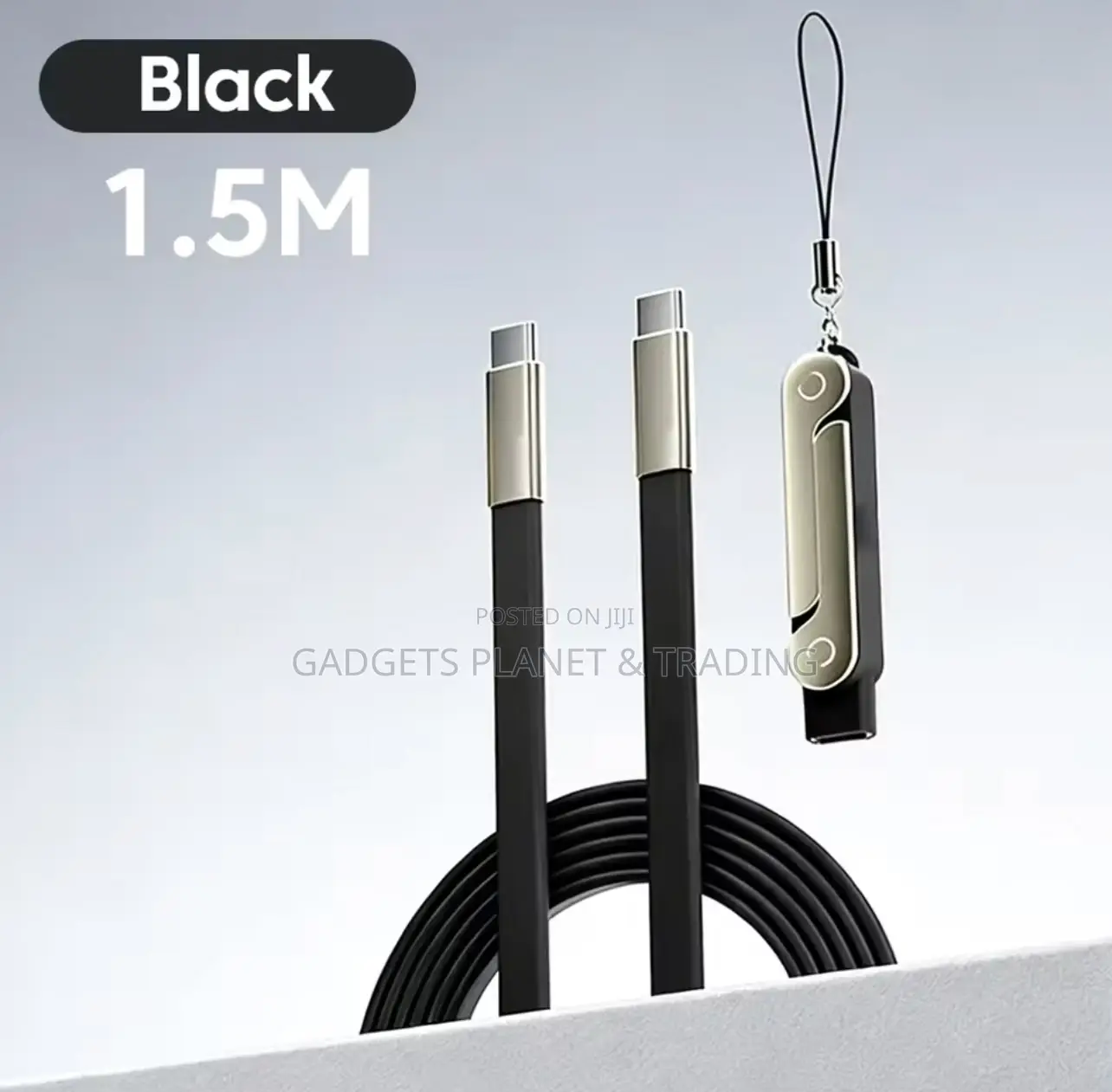240w Fast Charging Usb C to Type C Cable With Detachable Phone Stand