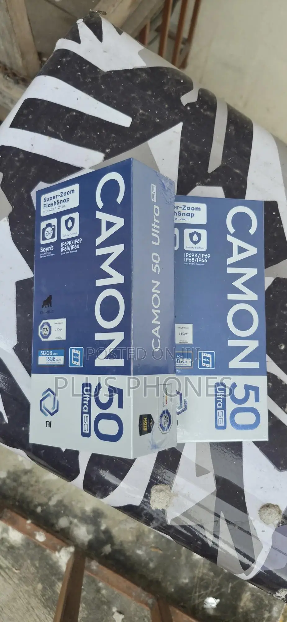 New Tecno Camon 50 Ultra 512 GB Purple
