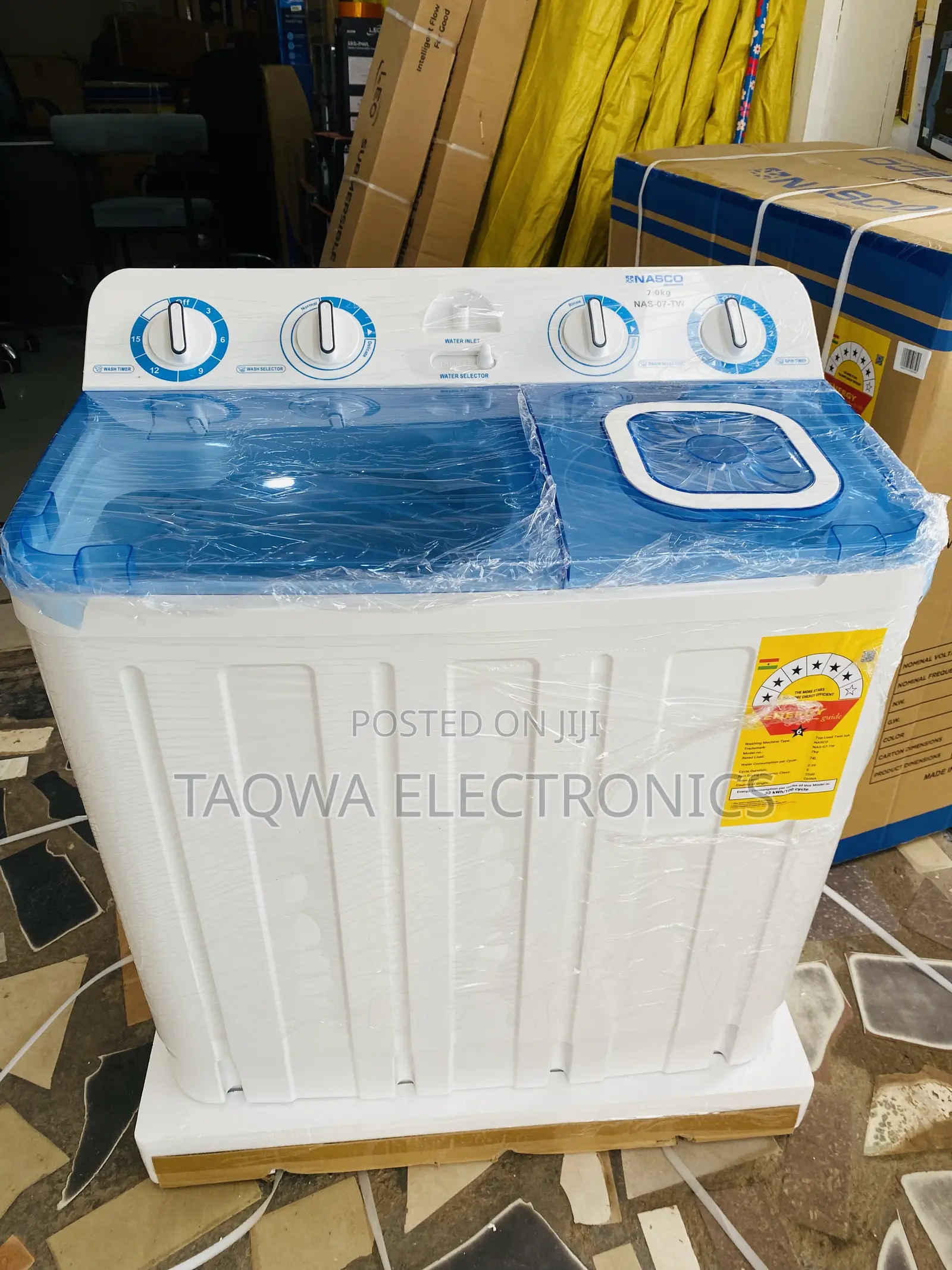 Nasco 7kg Semi Automatic Washing Machine
