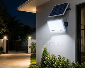 400w Solar Flood Light With Solar Panel Remote Control