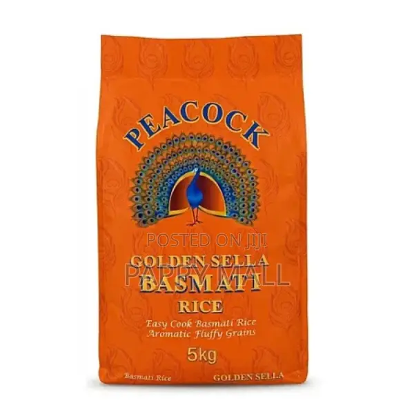 Peacock Golden Sella Basmati Rice 5kg