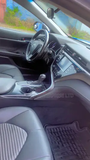 Toyota Camry SE (2.5L 4cyl 8A) 2019 Blue