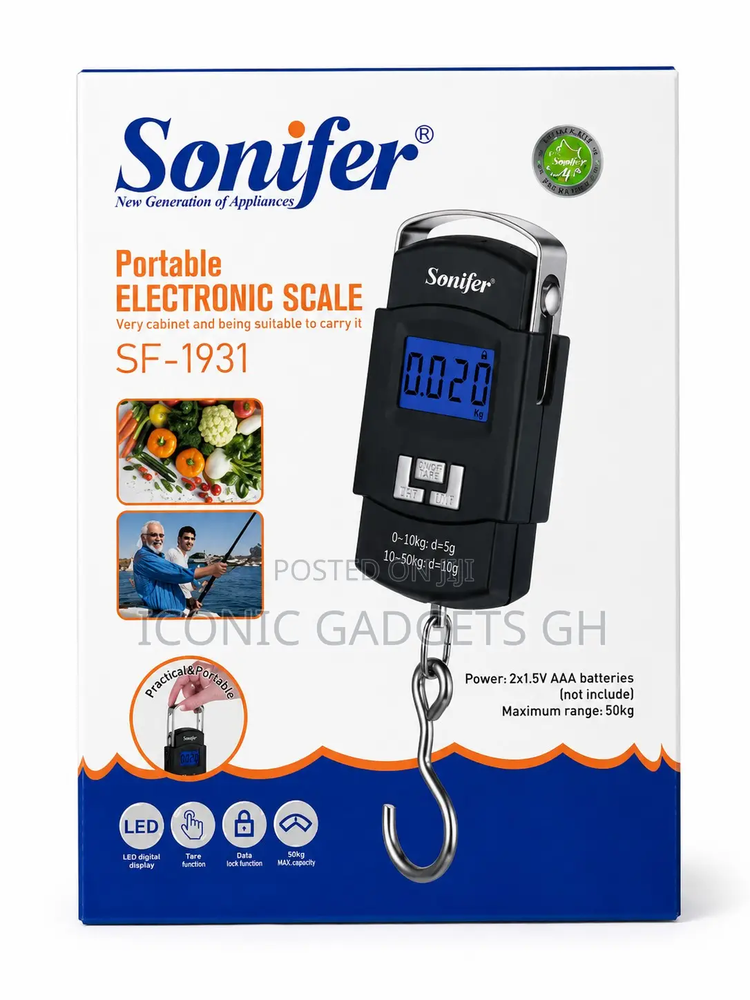 Sonifer Portable Electronic Scale