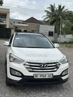 Hyundai Santa Fe Limited 4dr SUV (3.3L 6cyl 6A) 2015 White