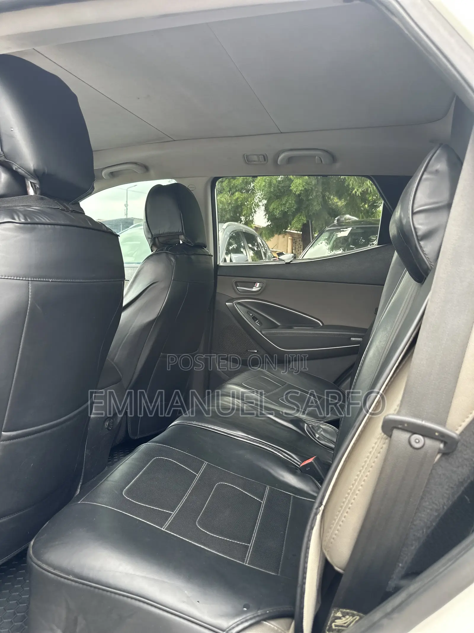 Hyundai Santa Fe Limited 4dr SUV (3.3L 6cyl 6A) 2015 White