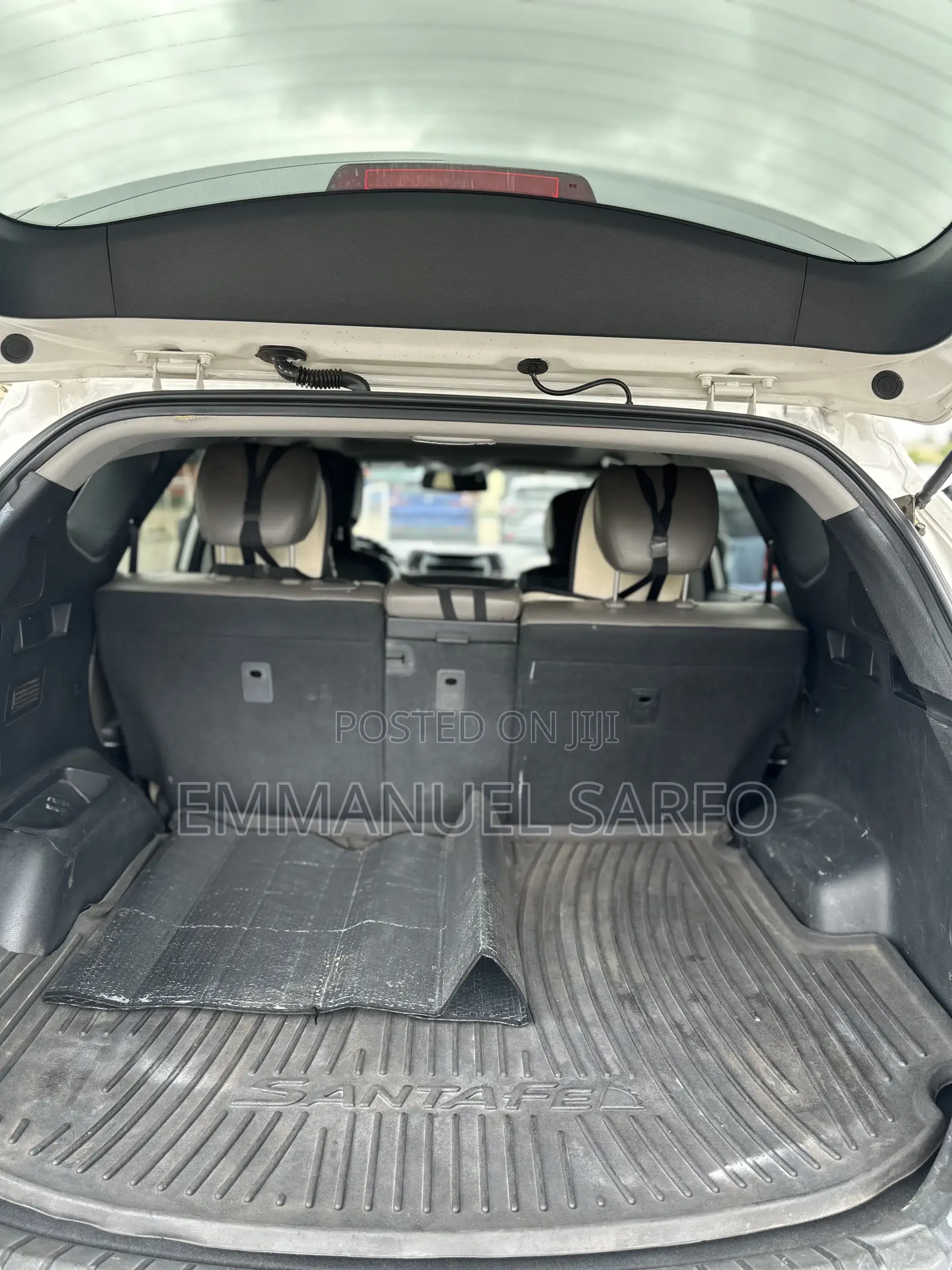 Hyundai Santa Fe Limited 4dr SUV (3.3L 6cyl 6A) 2015 White