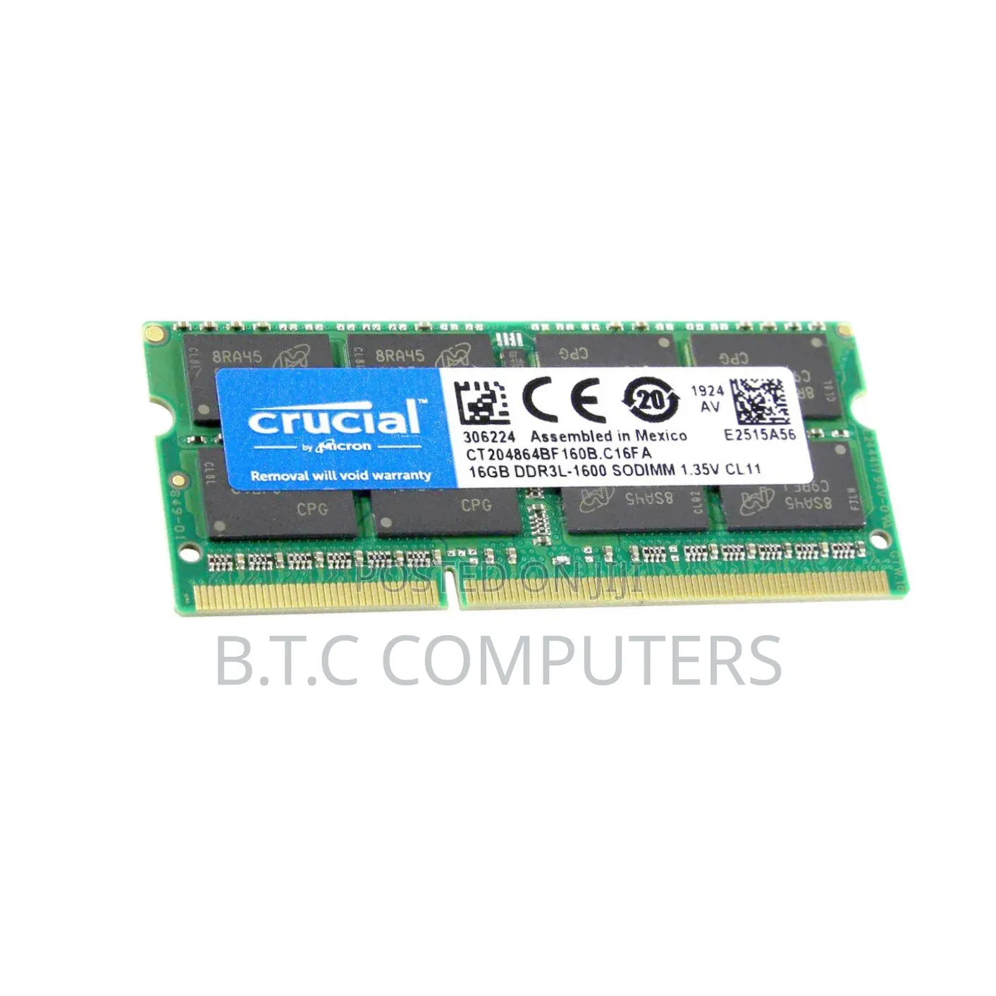 DDR 3l 16gb Ram Used for Laptop
