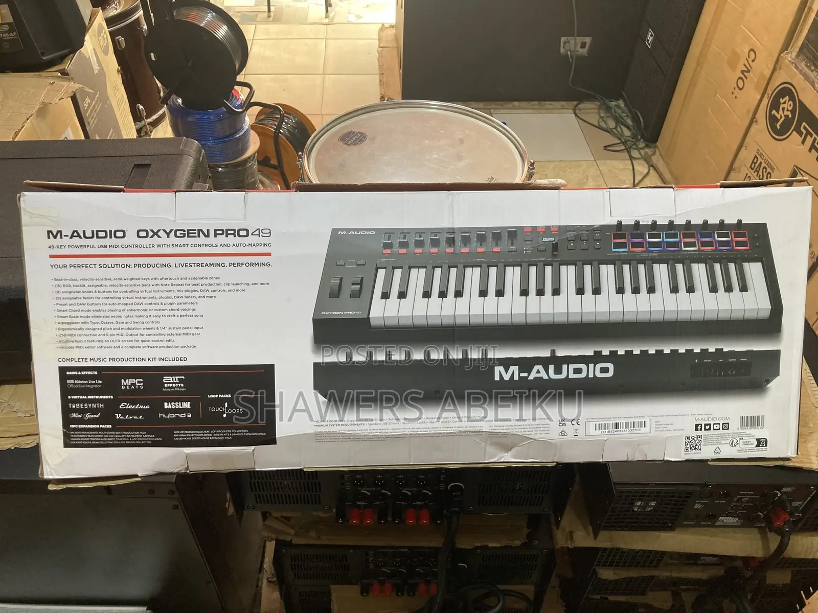 M-Audio M-Audio Pt Tith Oxygen Pro 49 Class-Ending Oxygen Pro49