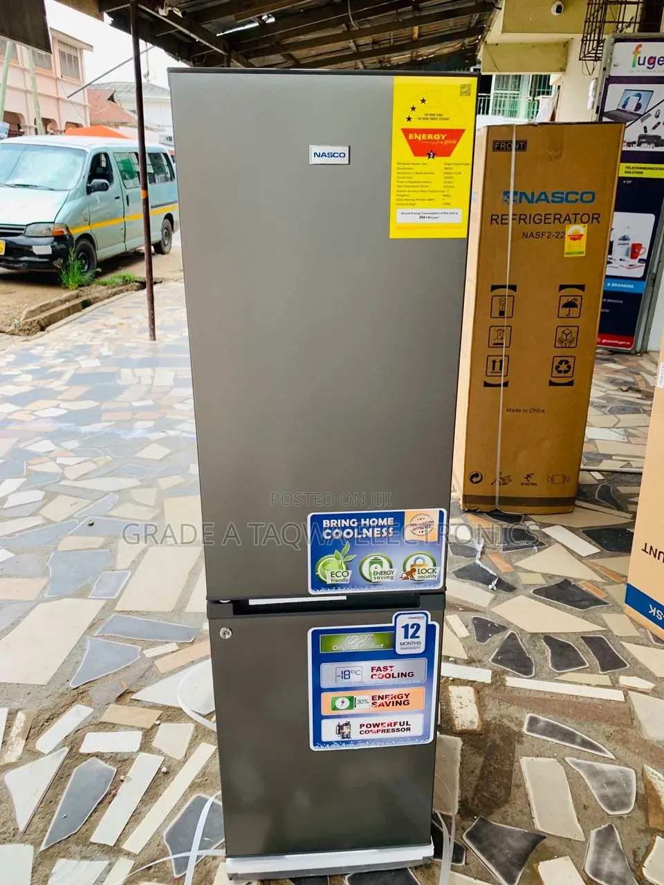 Order the Nasco 170l Bottom Mount Refrigerator