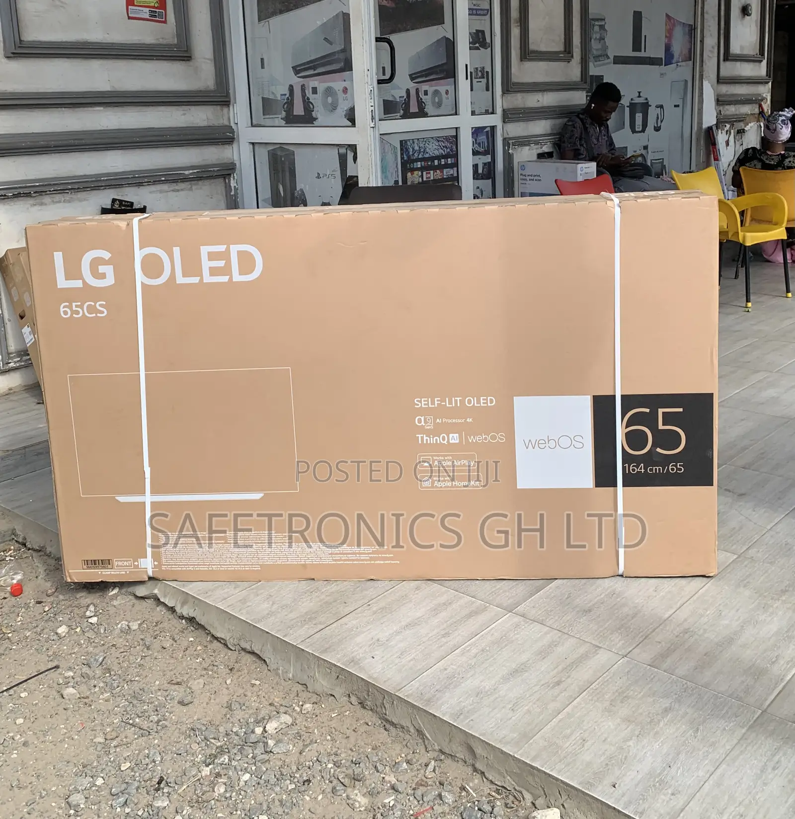 Ultra Sleek Lg 65-Inch Oled Cs (Model Oled65cs) Premium Smart Tv