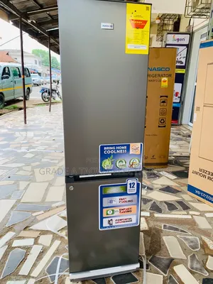 Silver Color Nasco 170l Bottom Mount Refrigerator