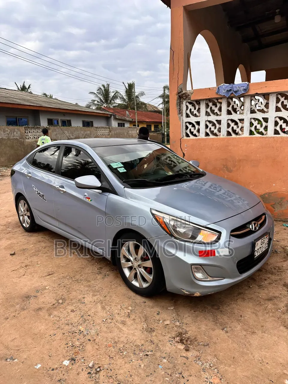 Hyundai Accent GLS 4dr Sedan (1.6L 4cyl 6M) 2015 Blue