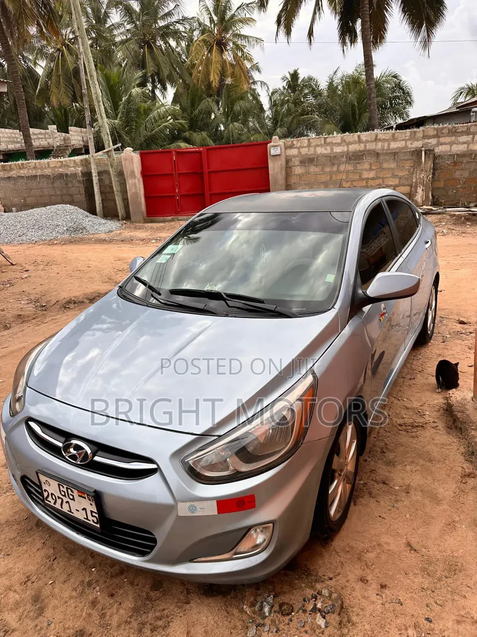 Hyundai Accent GLS 4dr Sedan (1.6L 4cyl 6M) 2015 Blue