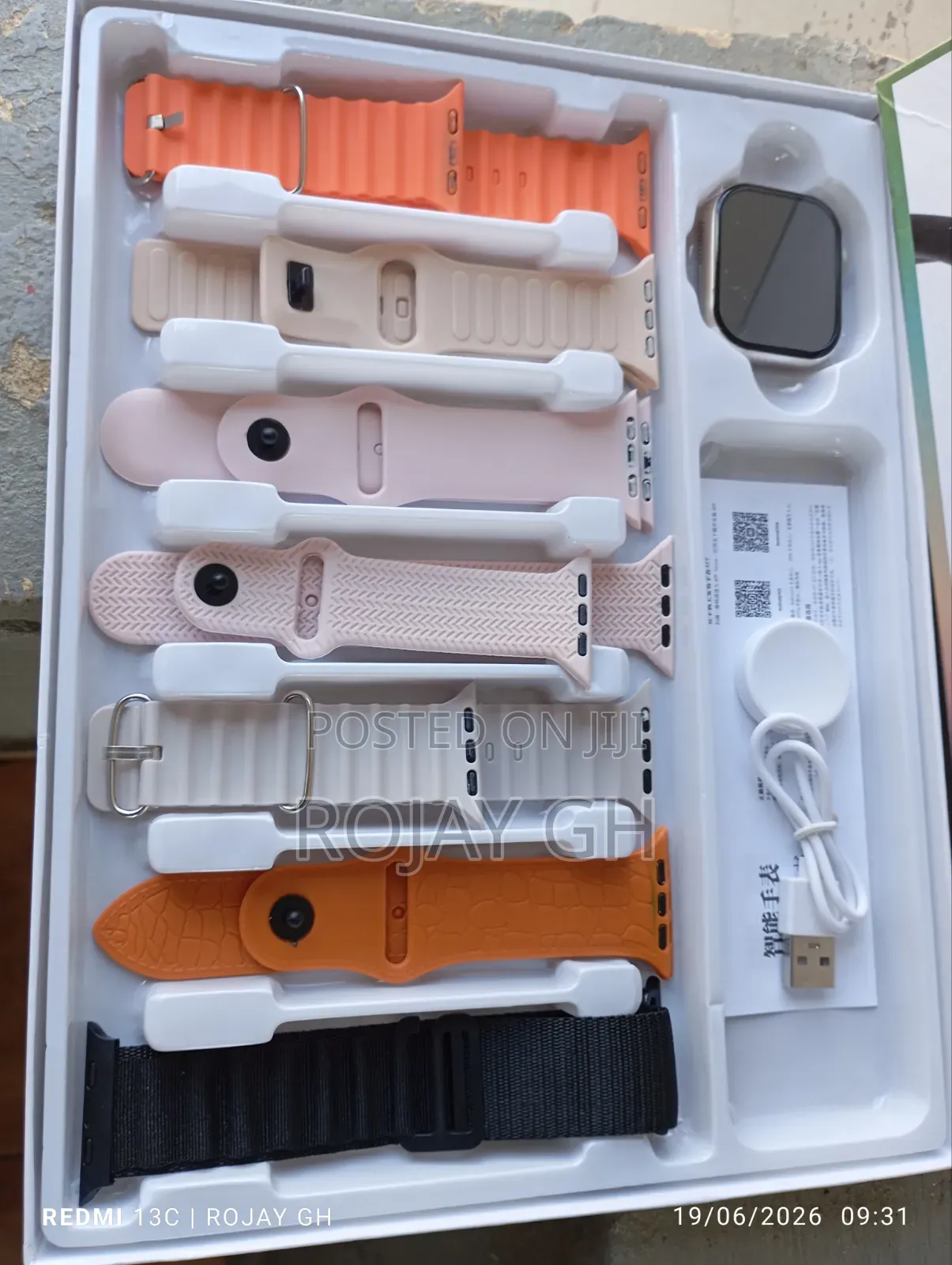 Series 11 Ultra S30 Pro Max Smartwatch | 7-in-1 Combo - Silver